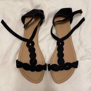 Braided sandals